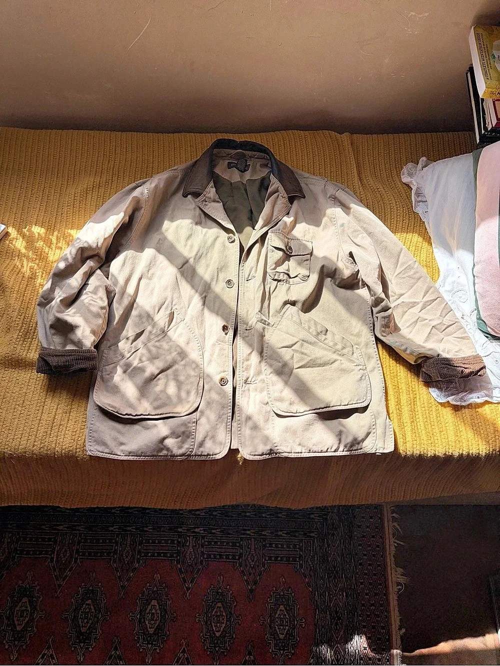 Banana Republic Barn Jacket in Beige Khaki